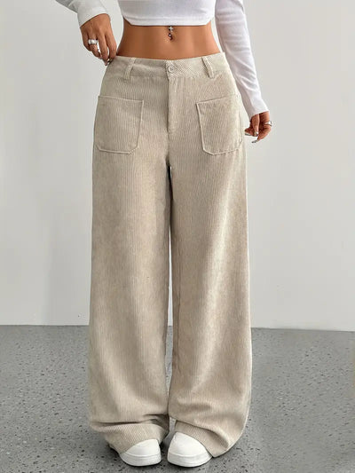 Coastal Vibes Wide-Leg Pants | Rwielaxed Street Style