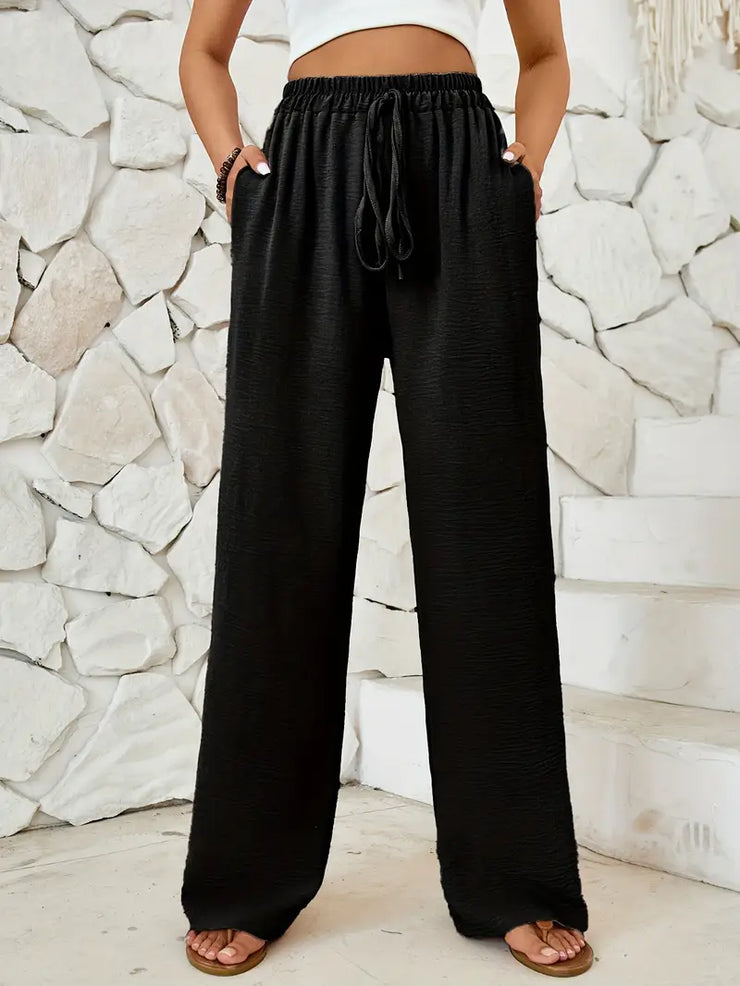 Byron Bay Lounge Pants | Comfy wide-leg drawstring trousers