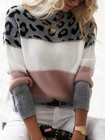 Savannah Leopard Knit | Cosy bold winter jumper