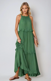 Evanna Boho Maxi Dress | Flowy Relaxed Chic