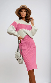 Harper Knit Midi Set | Effortless Chic & Comfort