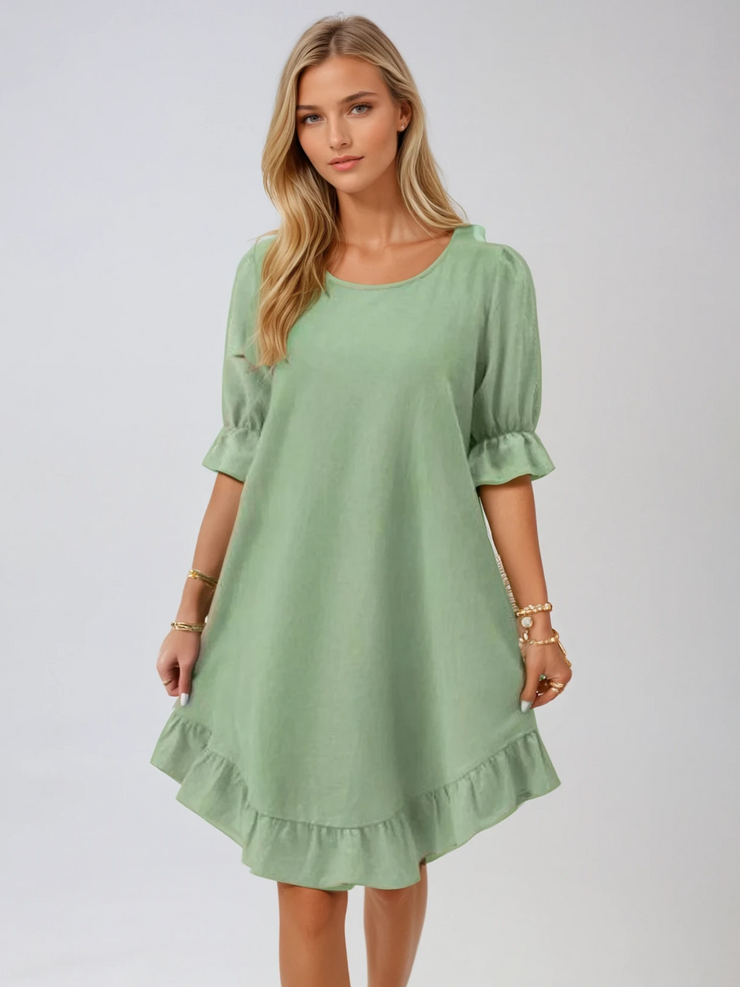 Willow Ruffle Dress | Relaxed Boho Style