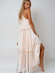 Evanna Boho Maxi Dress | Flowy Relaxed Chic