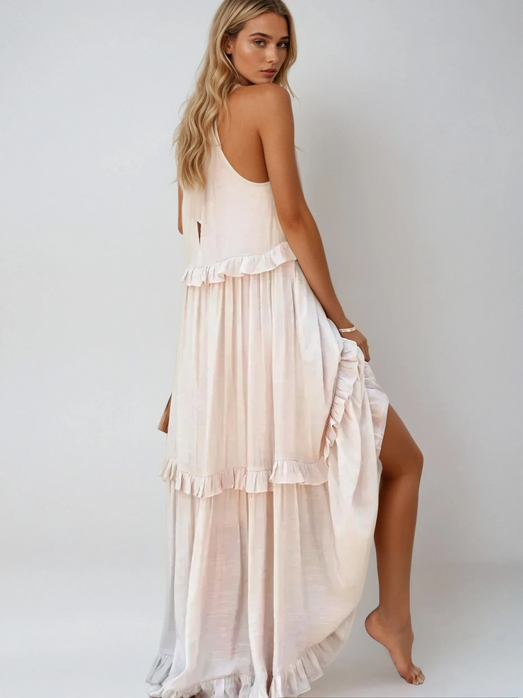 Evanna Boho Maxi Dress | Flowy Relaxed Chic