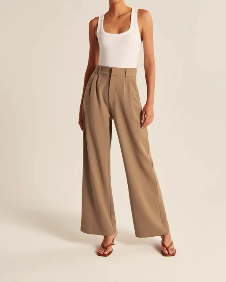 Urban Chic Wide-Leg Pants | Effortless Smart Casual