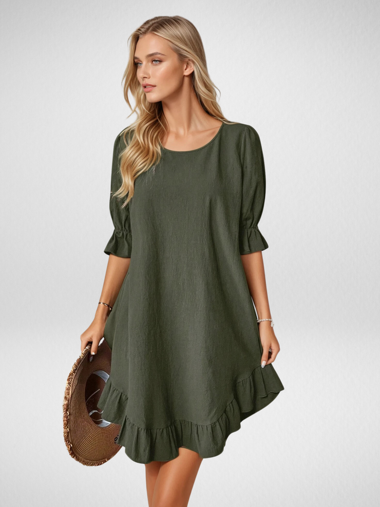 Willow Ruffle Dress | Relaxed Boho Style