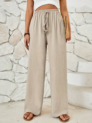 Byron Bay Lounge Pants | Comfy wide-leg drawstring trousers