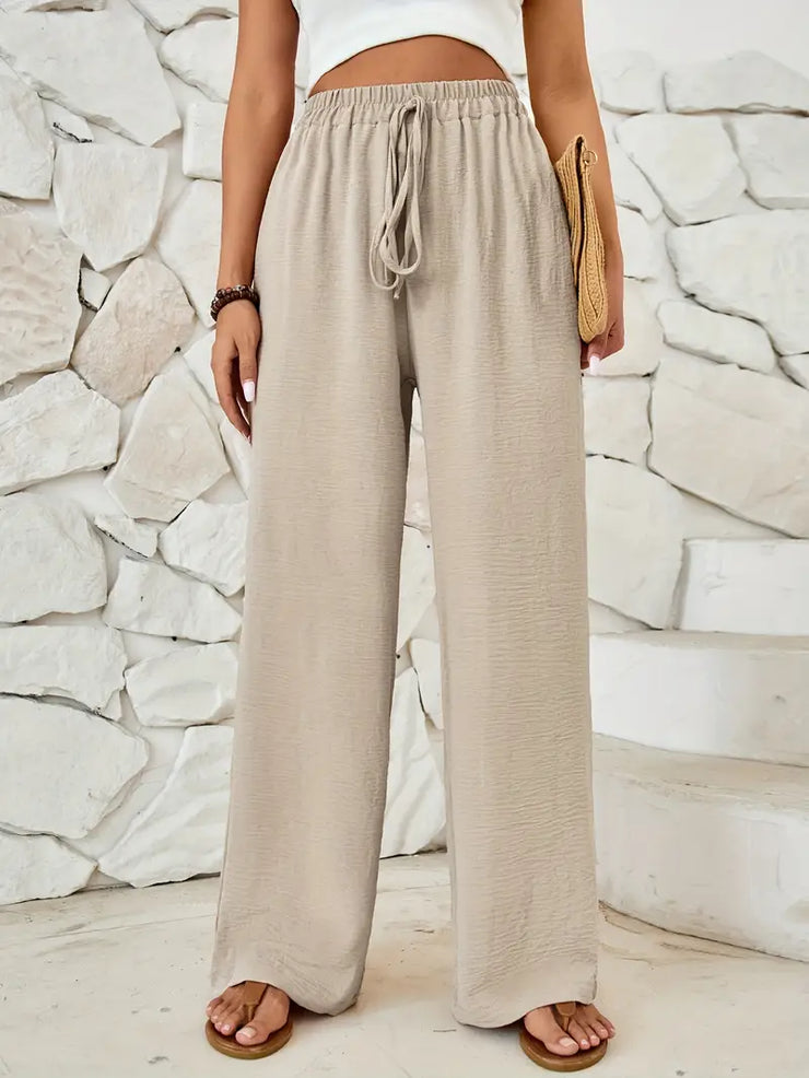 Byron Bay Lounge Pants | Comfy wide-leg drawstring trousers