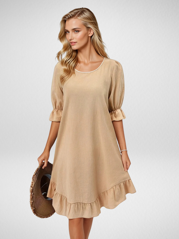 Willow Ruffle Dress | Relaxed Boho Style