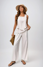 Bella Wide-Leg Set | Effortless Summer Chic