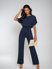 Sienna Wide-Leg Jumpsuit | Elegant Chic