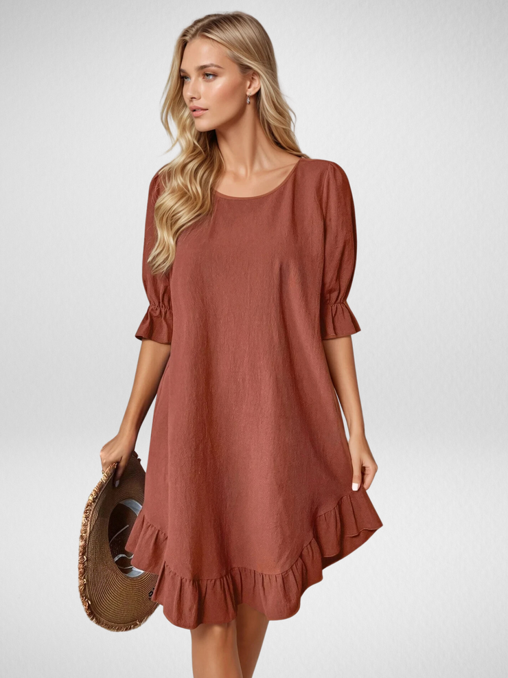 Willow Ruffle Dress | Relaxed Boho Style
