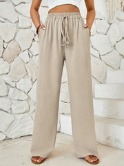 Byron Bay Lounge Pants | Comfy wide-leg drawstring trousers