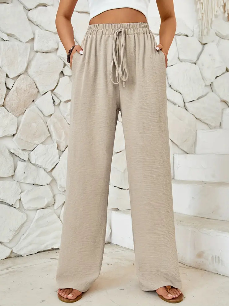 Byron Bay Lounge Pants | Comfy wide-leg drawstring trousers
