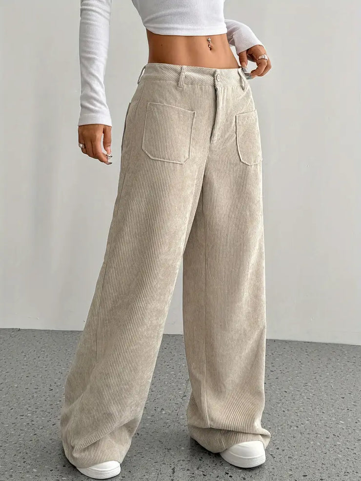 Coastal Vibes Wide-Leg Pants | Rwielaxed Street Style