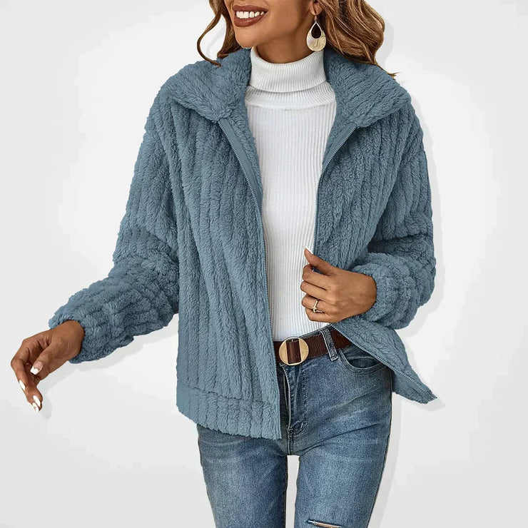 Harper Fleece Zip-Up | Warm cosy winter jacket