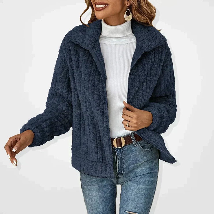 Harper Fleece Zip-Up | Warm cosy winter jacket