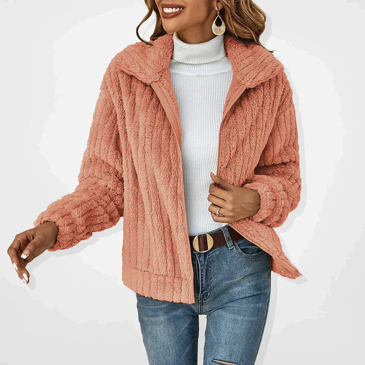 Harper Fleece Zip-Up | Warm cosy winter jacket