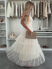 Celeste Dream Gown | Tiered flowy formal dress