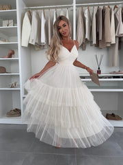 Celeste Dream Gown | Tiered flowy formal dress