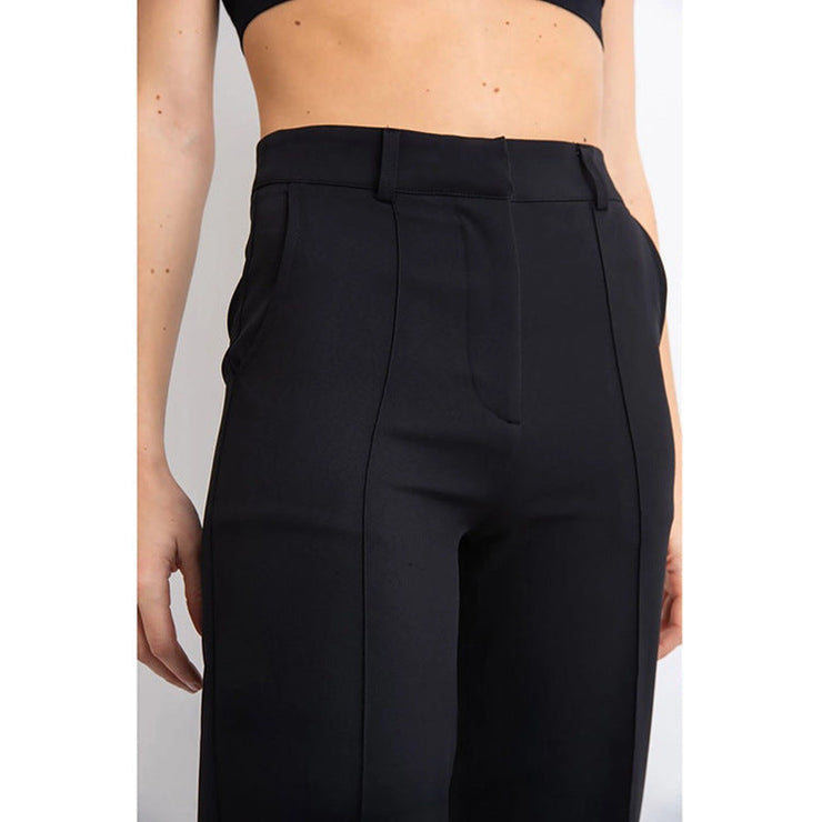 Harper Tailored Wide Leg Pants | High waisted workwear trousers