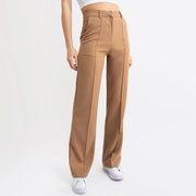 Harper Tailored Wide Leg Pants | High waisted workwear trousers