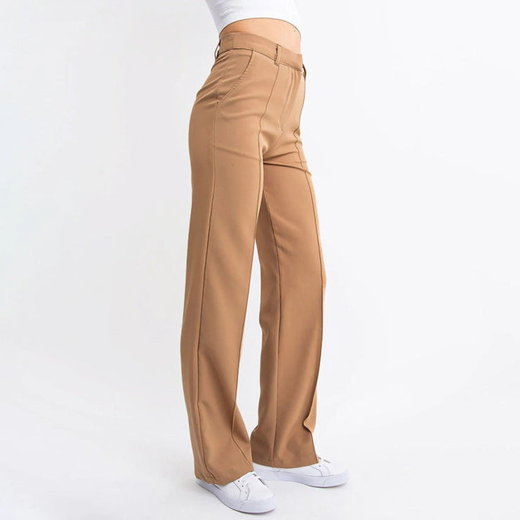 Harper Tailored Wide Leg Pants | High waisted workwear trousers