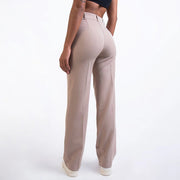 Harper Tailored Wide Leg Pants | High waisted workwear trousers