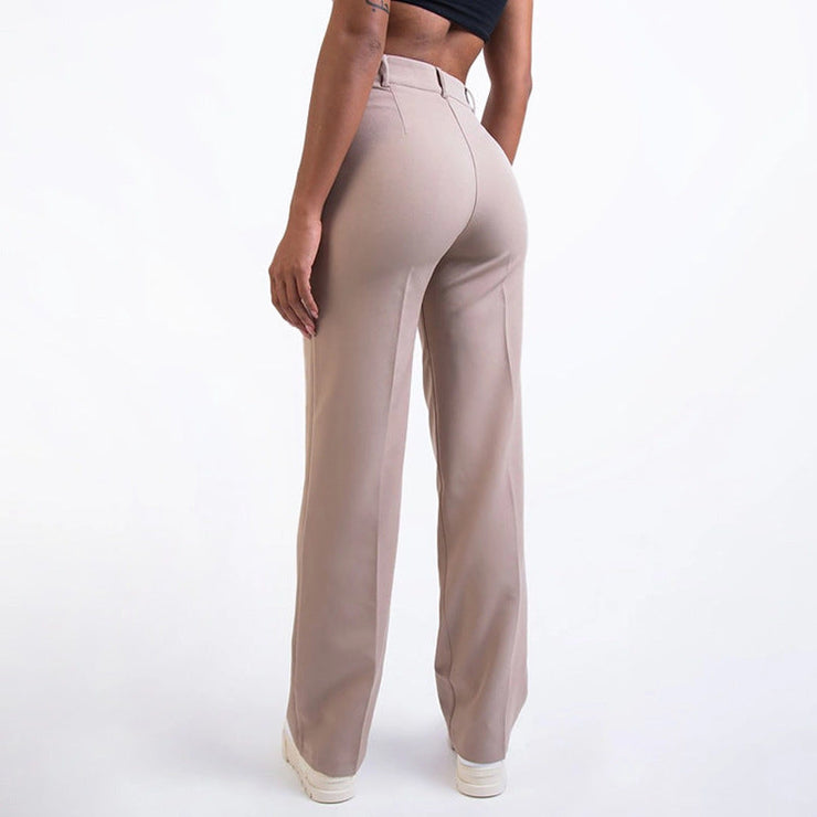 Harper Tailored Wide Leg Pants | High waisted workwear trousers