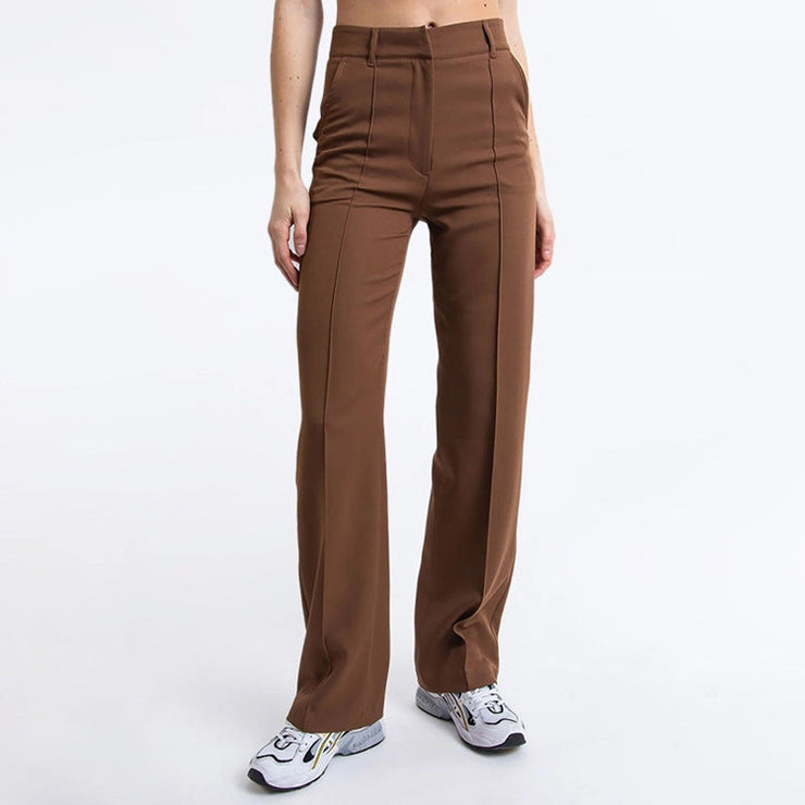 Harper Tailored Wide Leg Pants | High waisted workwear trousers
