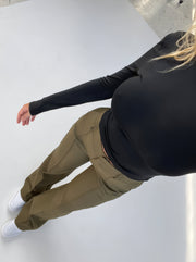 Harper Tailored Wide Leg Pants | High waisted workwear trousers