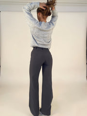 Harper Tailored Wide Leg Pants | High waisted workwear trousers