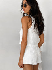 Noosa Set | White summer two-piece outfit