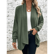 Layla Drape Cardigan | Lightweight casual knit jacket