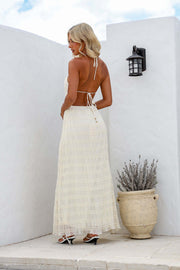 Sorrento Halter Maxi Dress | Backless boho summer dress