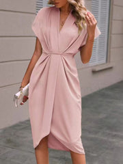 Amara Drape Midi Dress