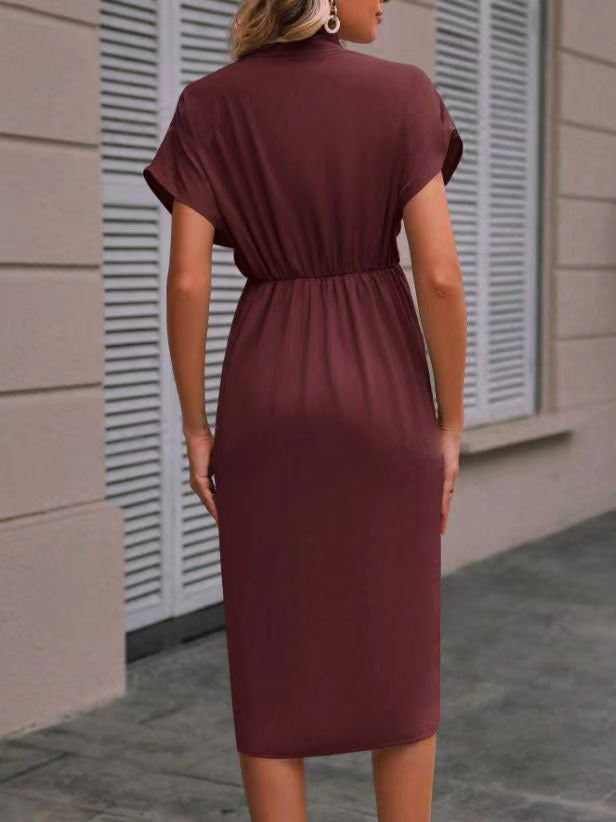 Amara Drape Midi Dress