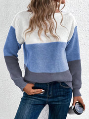 CoastBreeze Knit | Colour block jumper