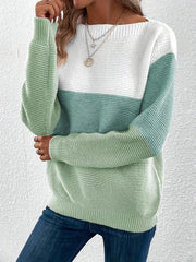 CoastBreeze Knit | Colour block jumper