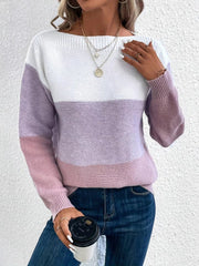 CoastBreeze Knit | Colour block jumper
