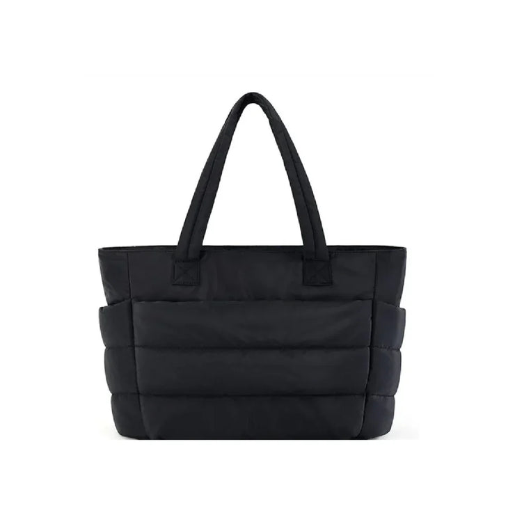 Darcy Tote | Puffer style shopper bag