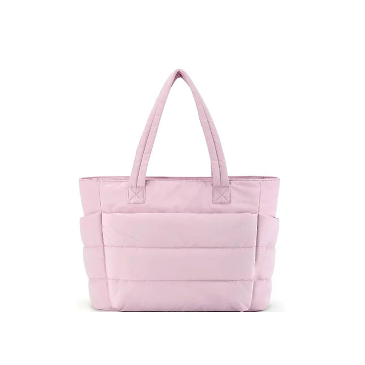Darcy Tote | Puffer style shopper bag