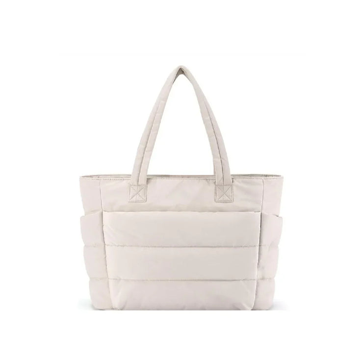 Darcy Tote | Puffer style shopper bag