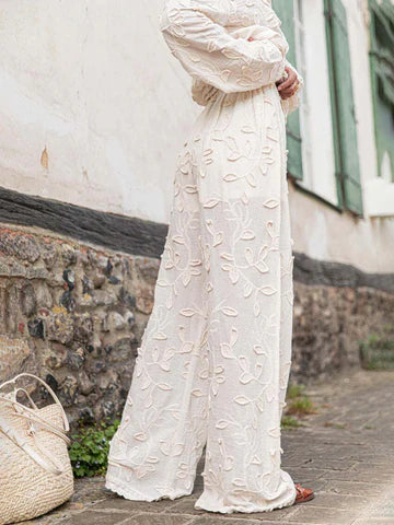 Isla Boho Set | Embroidered relaxed fit loungewear