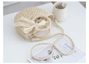 Luna Woven Crossbody | Straw bag summer style