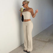 Luxe Loungewear Set | Strapless two piece