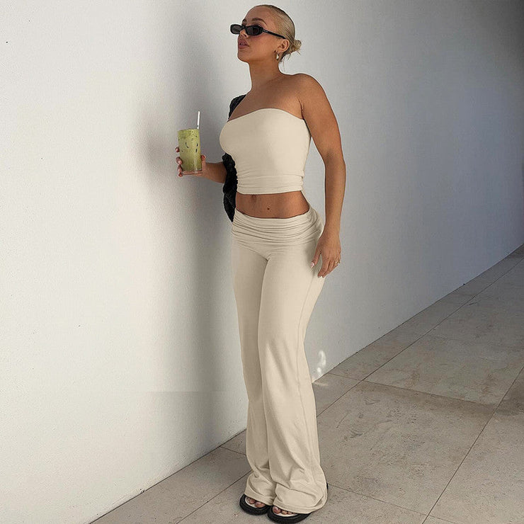 Luxe Loungewear Set | Strapless two piece