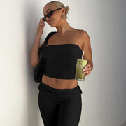 Luxe Loungewear Set | Strapless two piece