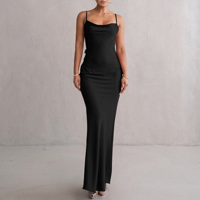 Solara Bloom Gown | Floral backless formal dress
