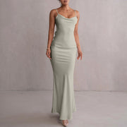 Solara Bloom Gown | Floral backless formal dress